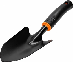 Széles fém kerti ültetőlapát növények átültetéséhez és ültetéséhez 31 cm