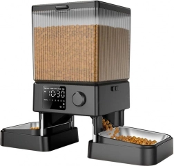 Oneisall kétcsatornás automata etető háziállatoknak Wi‑Fi nélkül