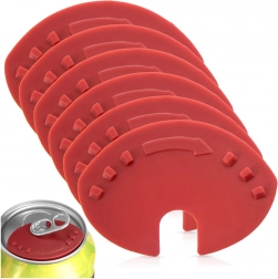 2 az 1-ben doboznyitó és higiénikus fedél, 6 darabos készlet