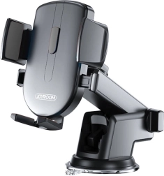 Joyroom műszerfalra szerelhető telefontartó, állítható, fekete