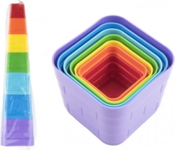 Technok Kubus piramis rakosgató kockatorony