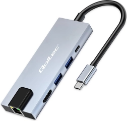Hub USB-C 5 az 1-ben PD 100W HDMI és 2xUSB