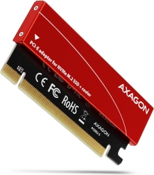 Belső PCIe adapter M.2 NVMe-hez alumínium hűtőbordával