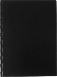 A4 mappa oldalsó zsebbel Classic, fekete