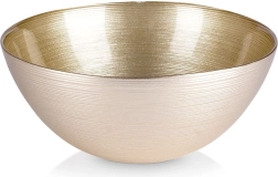 Aranyszínű üvegtál 21 cm, 1,7 l