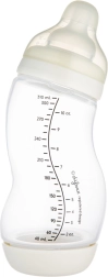 Antikólika széles szájú S-alakú cumisüveg 310 ml CANPOL babies