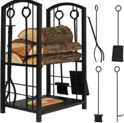 Kandallófa tartó állvány szerszámokkal