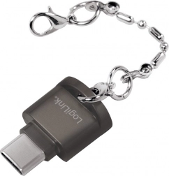microSD kártyaolvasó USB‑C kulcstartóra