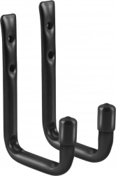 MACLEAN 2 darab falra szerelhető acél kampó kerékpárok és gumiabroncsok számára, 22 kg teherbírás