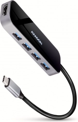 Többportos USB-C 3.2 Gen 1 AXAGON HMC-6H4A Hub HDMI-val és 4 USB-A porttal