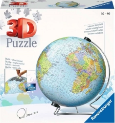 Ravensburger 3D puzzle Föld – gyerek földgömb 180 darab