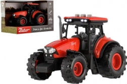 Műanyag ZETOR traktor lendkerekes meghajtással, fénnyel és hanggal, 14 cm