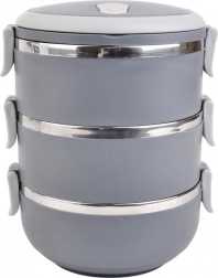 Ebédtermosz 2,2L 3 részes Domik