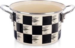 Zománcozott lábas Sakktábla 18 cm, 2 l