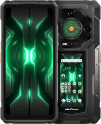 Ulefone Armor 33 Pro 5G strapabíró dual‑SIM okostelefon hátlapi kijelzővel