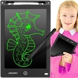 Kruzzel 9,5 hüvelykes fekete LCD rajztábla