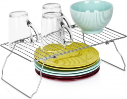 Összecsukható fém konyhai polc 37 × 21 × 13,5 cm