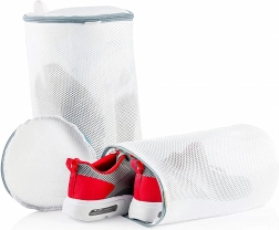 Hálós cipőmosó zsák 30 × 18 cm