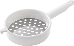 18 cm-es rozsdamentes acél nokedliszaggató