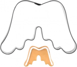 Rozsdamentes sütikiszúró angyalszárny 7 cm