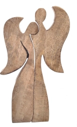 Angyal mango embrace dekoráció 22 cm