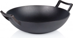 Vas wok serpenyő 36 cm CAST LINE Vilde