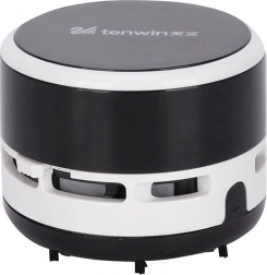 TENWIN mini asztali porszívó elemmel (fekete)