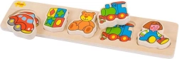 Bigjigs Baby fából készült illesztő puzzle