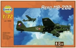 Aero MB-200 repülőgép modell 1:72 méretarányban