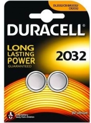 Duracell lítium-akkumulátor DL2032 2 db blister