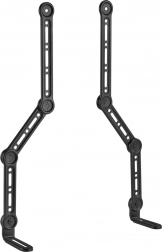 Univerzális VESA soundbar tartó, fekete, 15 kg teherbírás