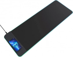 vezeték nélküli egérpad qi töltéssel 15 w choetech (fekete)