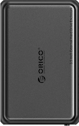 Orico külső ház HDD/SSD-hez 2.5" és 3.5" USB 3.0 5 Gbps (fekete)