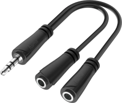 Sztereó audio elosztó 3,5 mm-es jack (1× dugó – 2× aljzat)