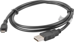 USB kábel 2.0 micro USB AM–MBM5P, 1 m, fekete