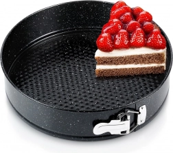 Gránit bevonatú kapcsos tortaforma, 28 cm