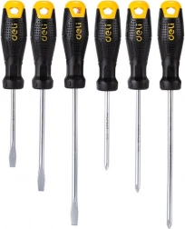 DELI TOOLS precíziós csavarhúzó készlet mágneses heggyel, 6 db