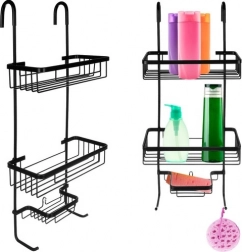 fekete függő zuhanypolc