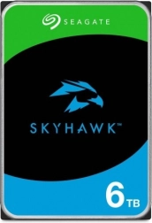 seagate skyhawk 6 tb 3,5" sata hdd megfigyeléshez, 256 mb gyorsítótár