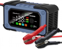 Qoltec intelligens akkumulátortöltő javítási funkcióval 12V 7A LED 4 üzemmód