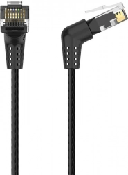 Vention IBOBF UTP Cat.6 hálózati kábel, RJ45 Ethernet, 1 m (fekete)