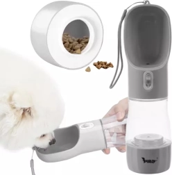 Utazó kulacs kutyáknak Purlov tálkával