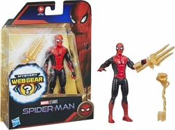 SPIDER-MAN figura 15 cm meglepetés hálóruházattal