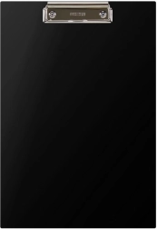 Klasszikus íróalátét A4-es méretű fém szárral fekete