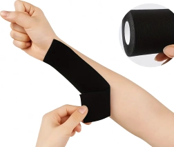 Kineziológiai tape szalag 5 m × 5 cm – sportoláshoz való rugalmas, latexmentes szalag