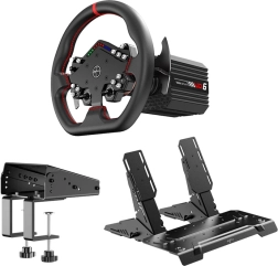 PXN VD6 versenykormány szett közvetlen hajtással, WDS R2 kormánnyal és PD HM pedálokkal