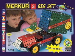Építőkészlet Merkur 3 - 30 modell, 273 db