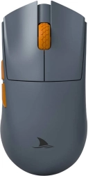 Vezeték nélküli játékegér Darmoshark M3s szürke