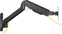 Fali monitor tartó gázrugóval, 17–32", VESA, 9 kg teherbírás