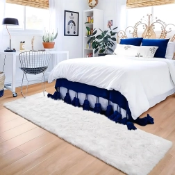 Plüss shaggy szőnyeg nappaliba és hálószobába 120 × 80 cm